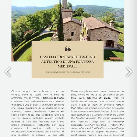 Castello Di Фермерский дом Viano